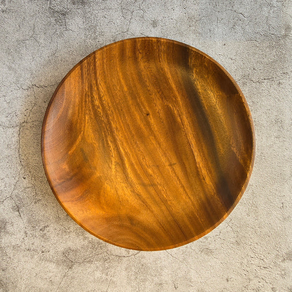 The Good Store Acacia Wood Plate