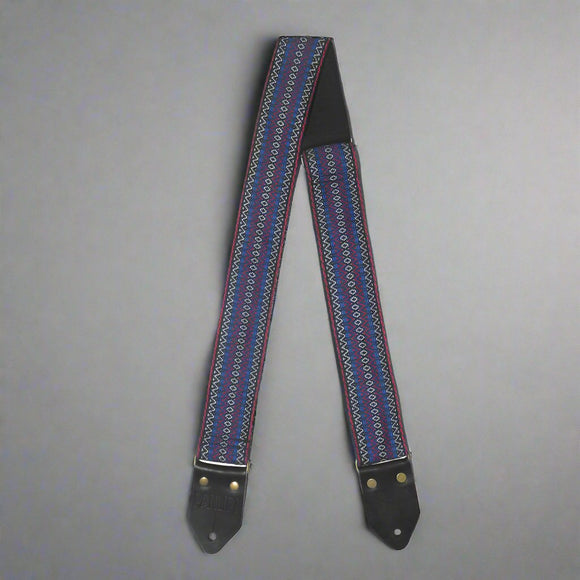 Panlipi Lilaktob Loom Weave Guitar Strap