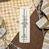 The Good Store Reusable Metal Straw Set