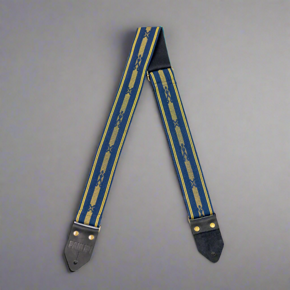 Panlipi Tagtago-Kalasag Loom Weave Guitar Strap