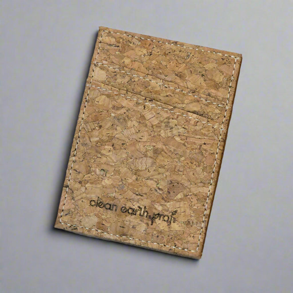 Clean Earth Project Cork Wallet