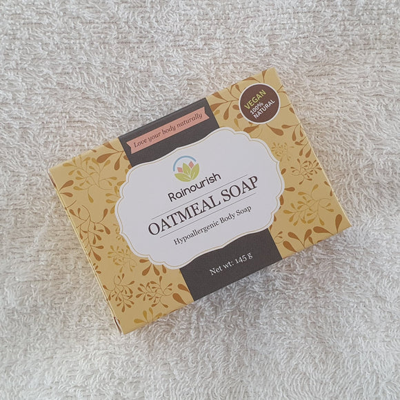 Rainourish Oatmeal Hypoallergenic Body Soap