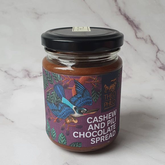 Theo and Philo Cashew & Pili Chocolate Spread