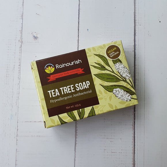 Rainourish Tea Tree Hypoallergenic Soap