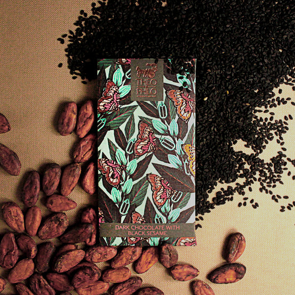 Theo and Philo 65% Dark Chocolate w/ Black Sesame