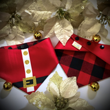 Life is Pawsome Santa & Elf Pet Bandana